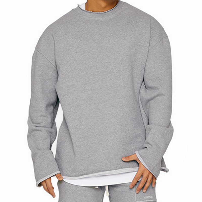 Men's Round Neck Loose Fit  Casual Sweatshirt