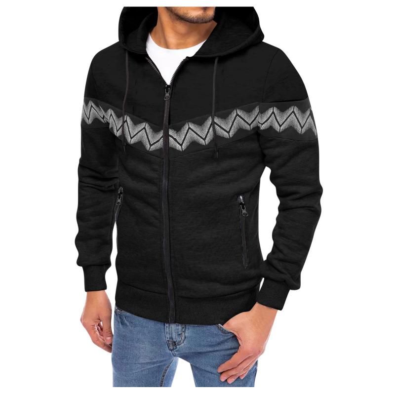 Men's Outdoor Sports Loose Knit Hoodie